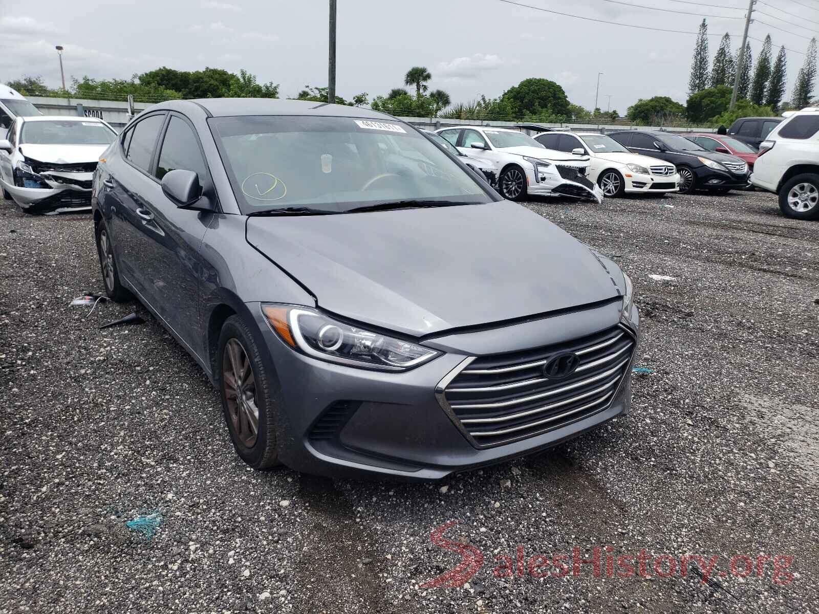 5NPD84LF4JH364542 2018 HYUNDAI ELANTRA