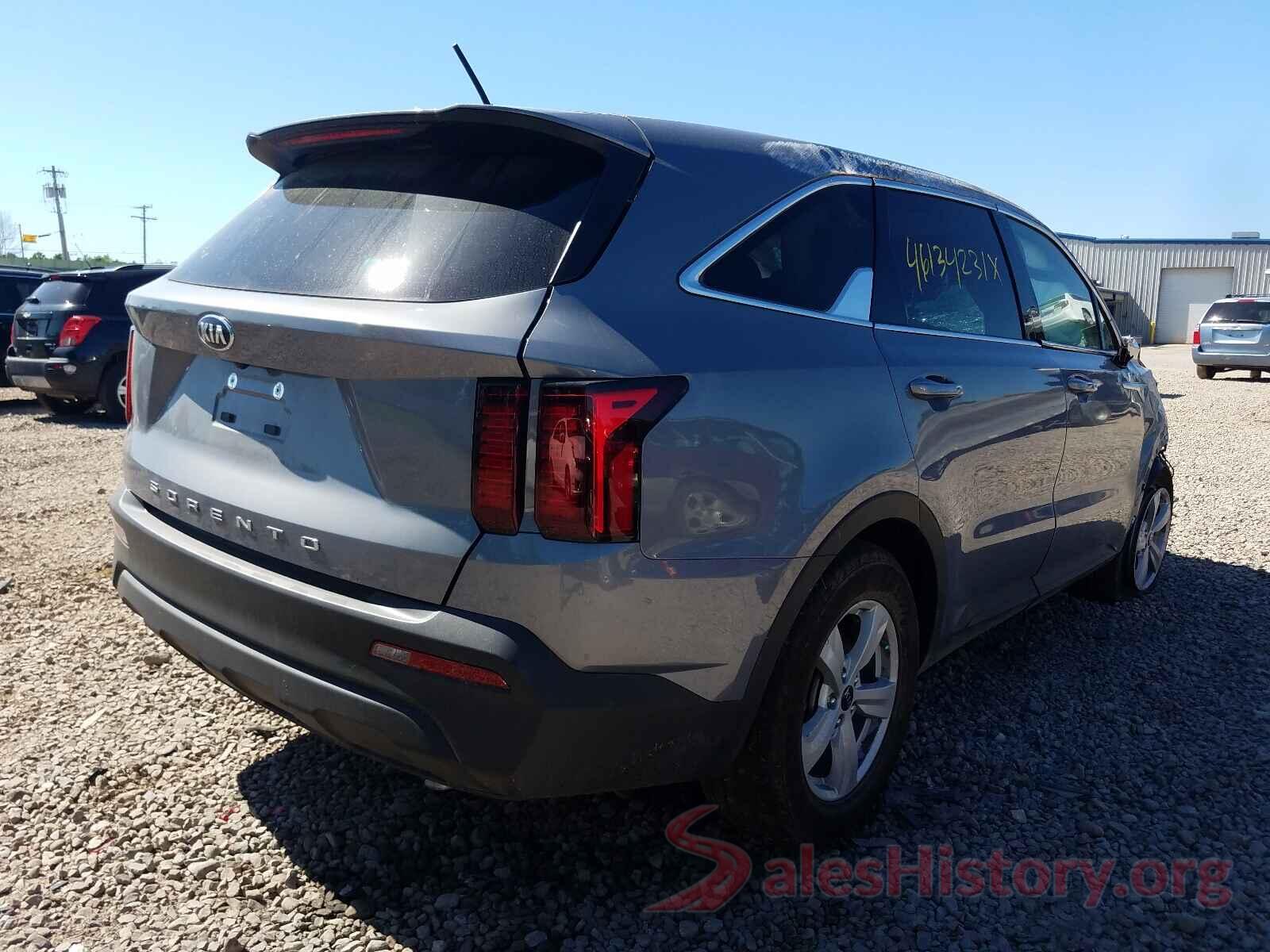 5XYRG4LC9MG033370 2021 KIA SORENTO