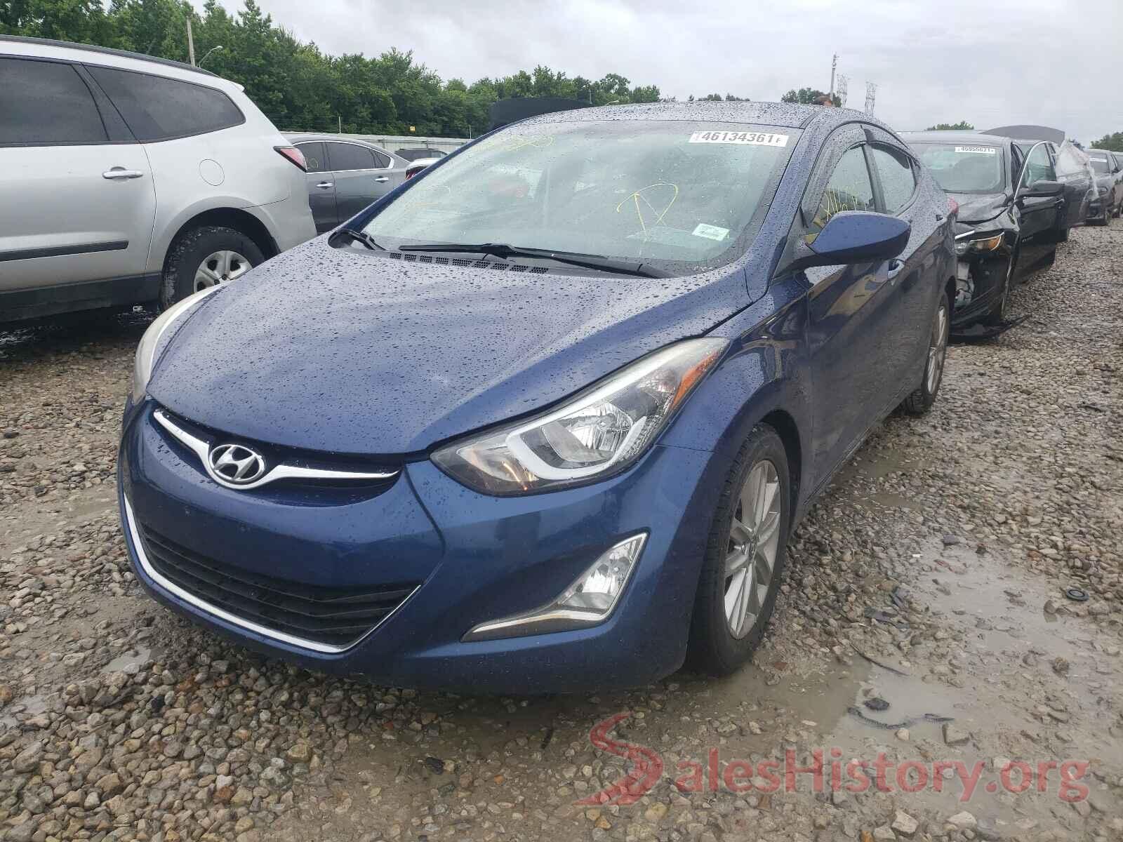 5NPDH4AE2GH661487 2016 HYUNDAI ELANTRA