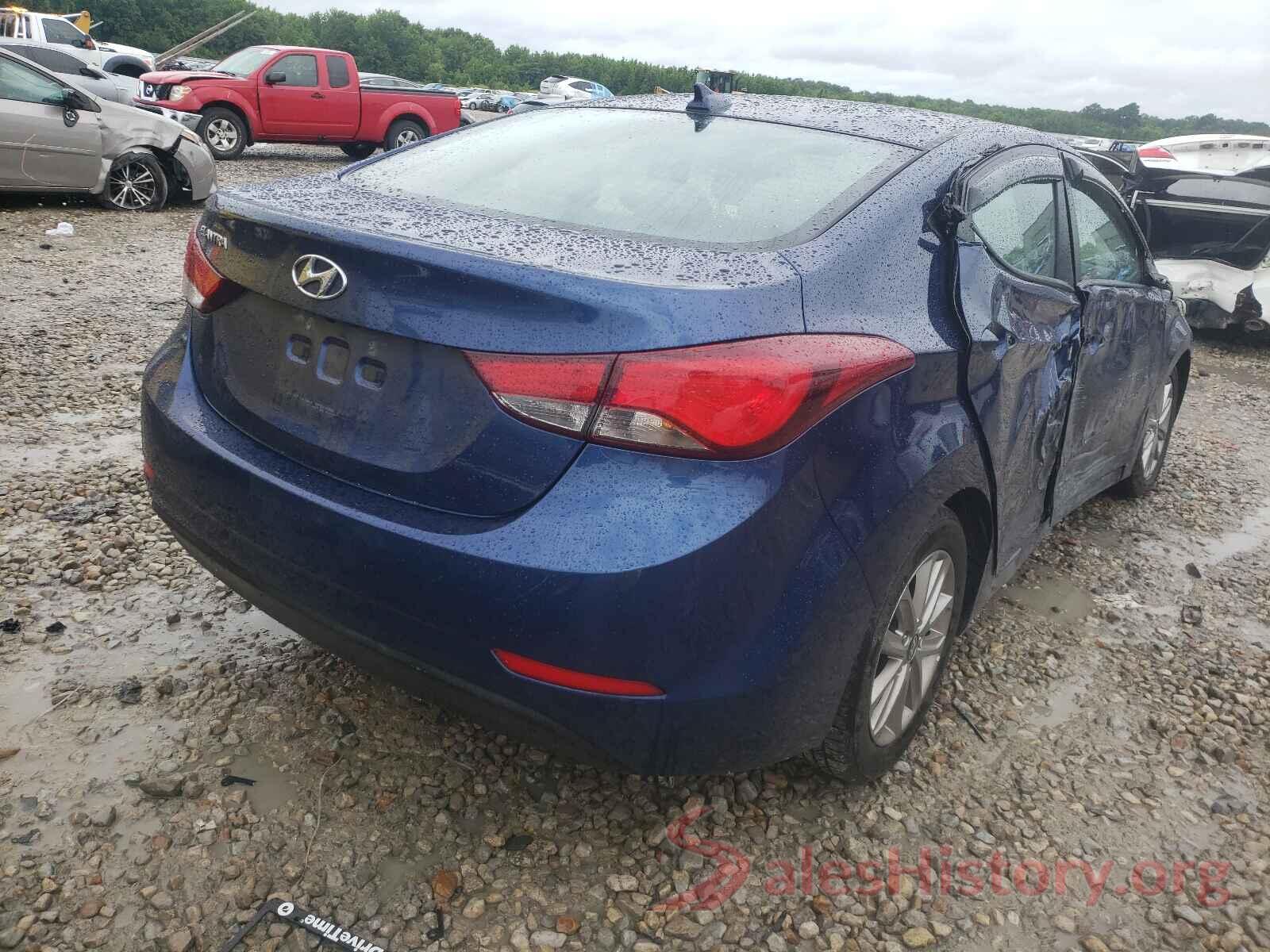 5NPDH4AE2GH661487 2016 HYUNDAI ELANTRA