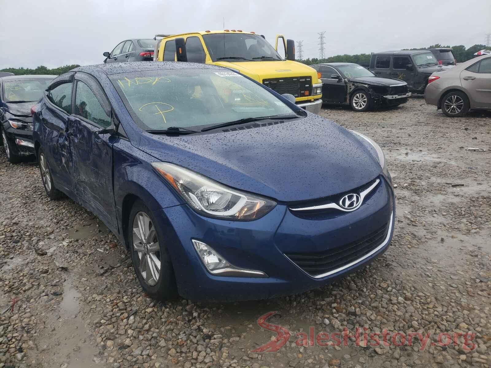 5NPDH4AE2GH661487 2016 HYUNDAI ELANTRA