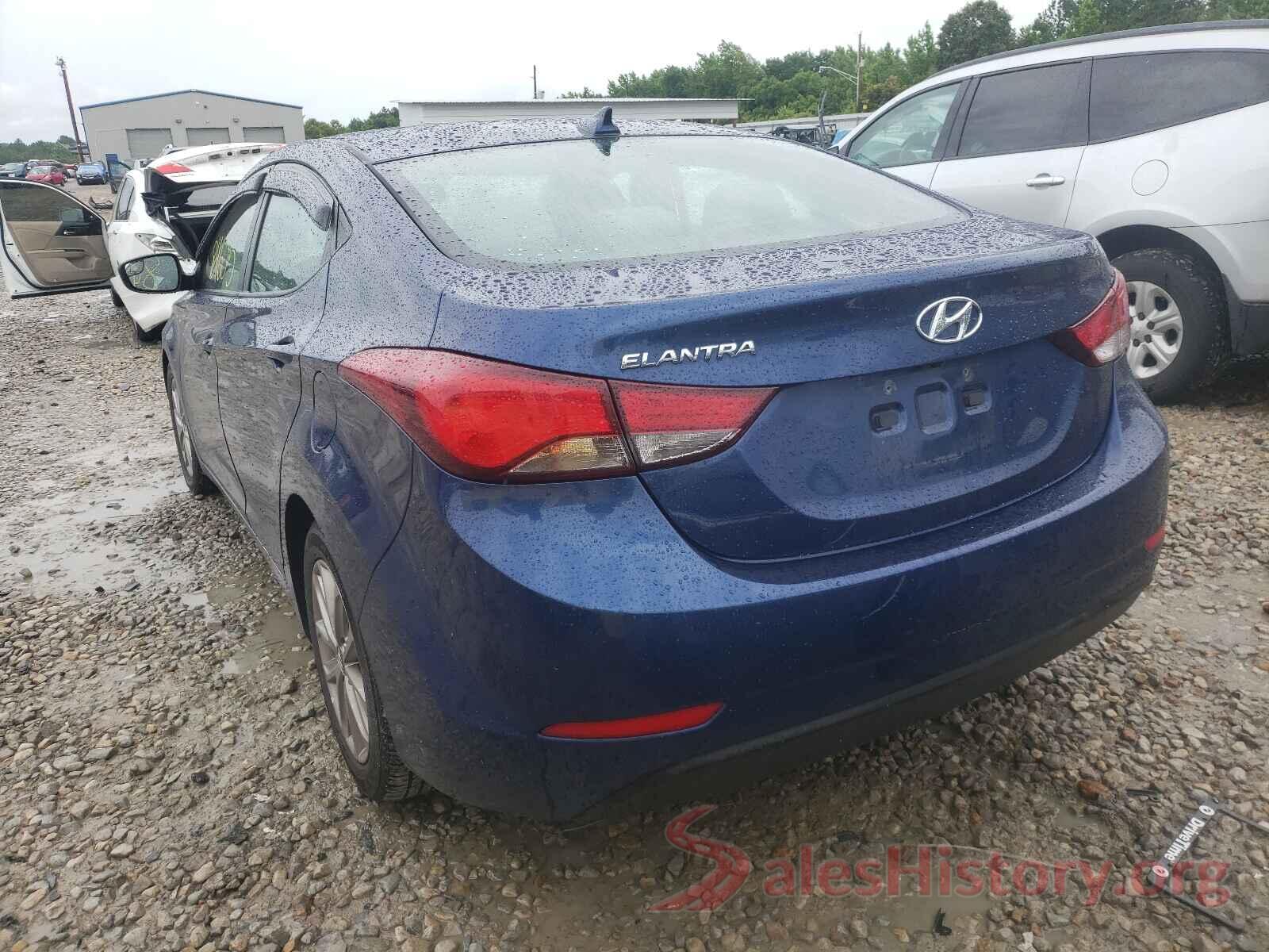 5NPDH4AE2GH661487 2016 HYUNDAI ELANTRA