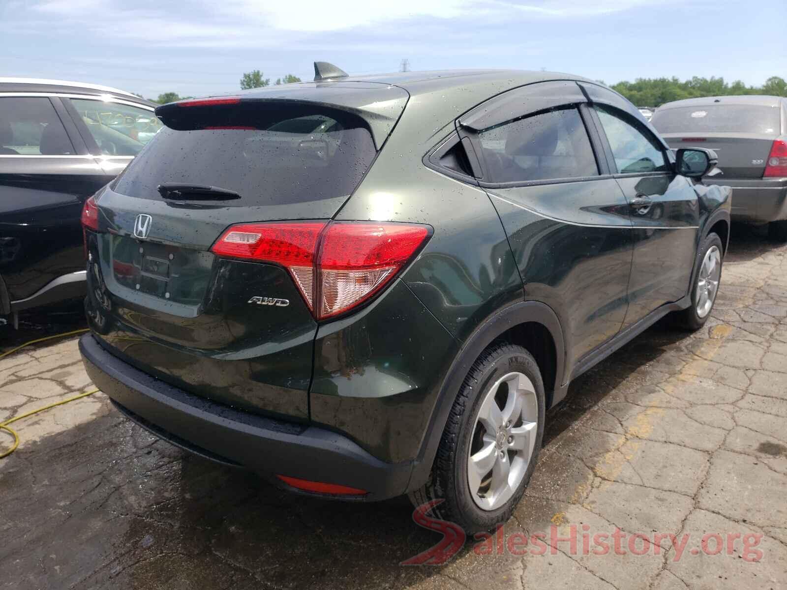 3CZRU6H53GM743168 2016 HONDA HR-V