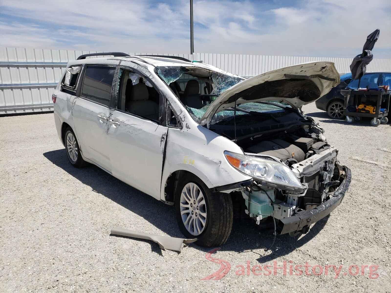 5TDYZ3DC6HS827802 2017 TOYOTA SIENNA