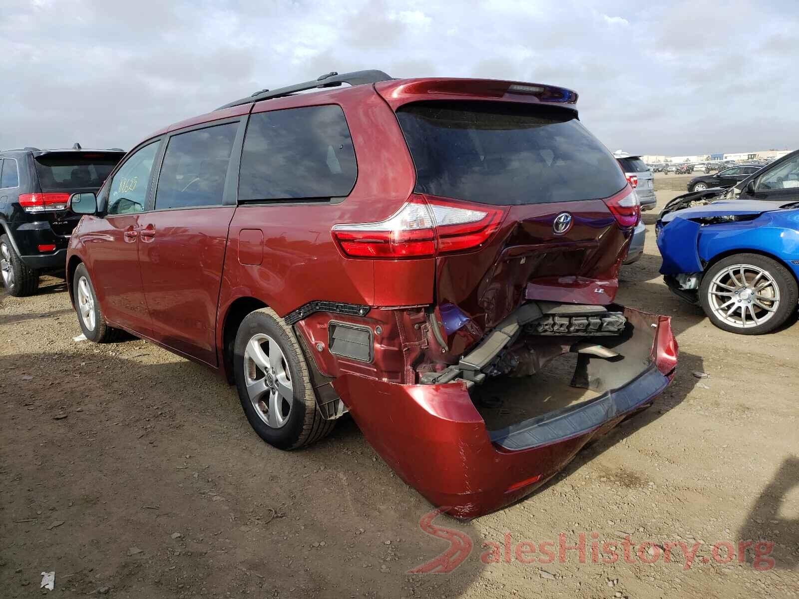 5TDKK3DC4GS732728 2016 TOYOTA SIENNA