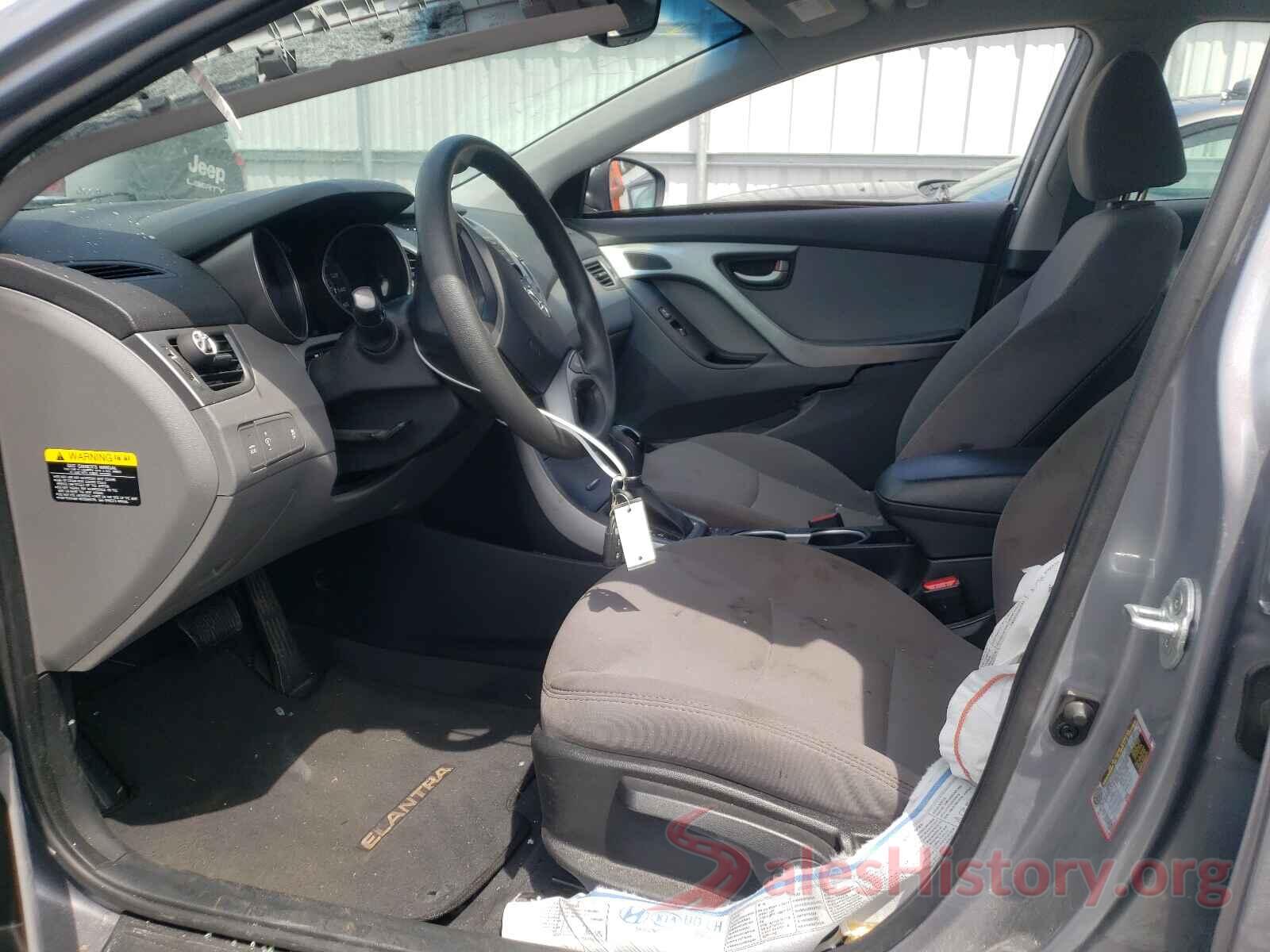 5NPDH4AEXGH746660 2016 HYUNDAI ELANTRA