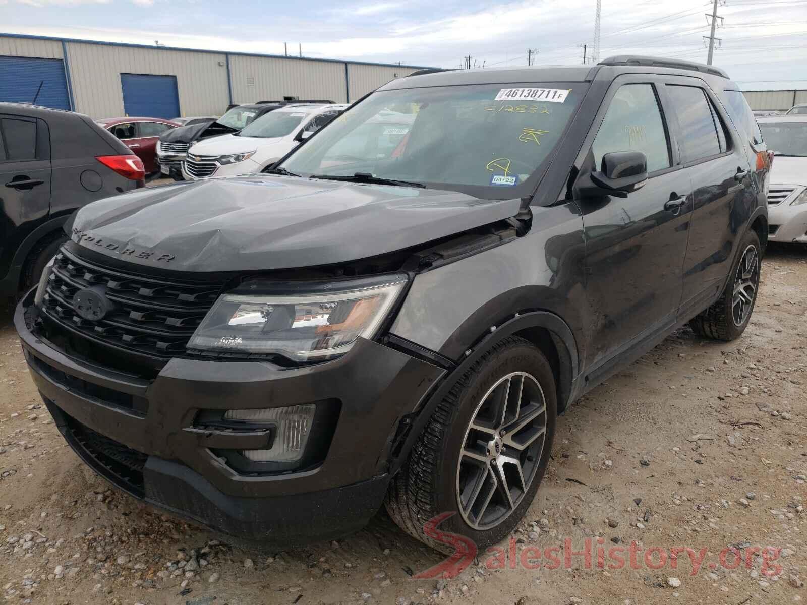 1FM5K8GT2GGC12832 2016 FORD EXPLORER