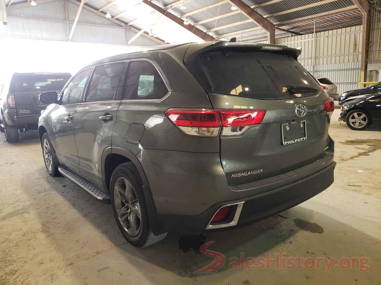 5TDYZRFH7KS326579 2019 TOYOTA HIGHLANDER