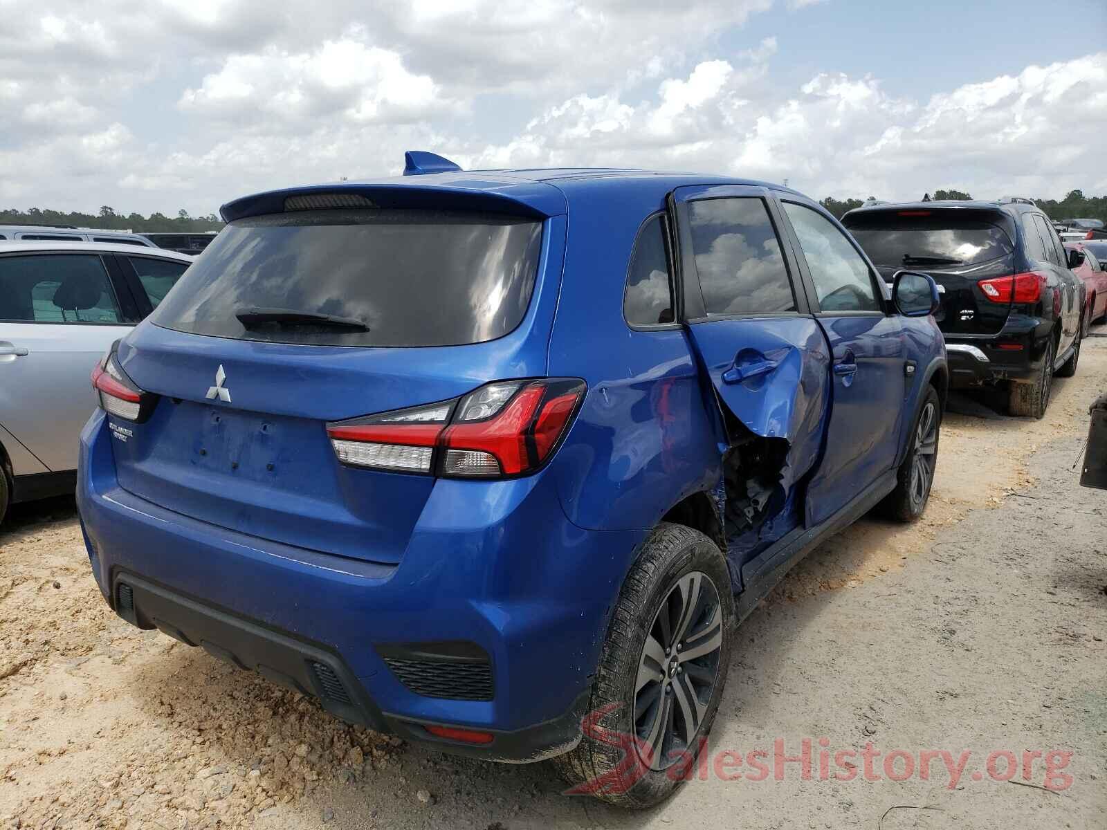 JA4APUAU9MU020992 2021 MITSUBISHI OUTLANDER