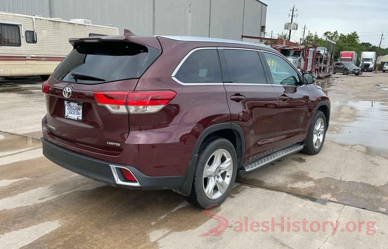 5TDYZRFH7KS343253 2019 TOYOTA HIGHLANDER