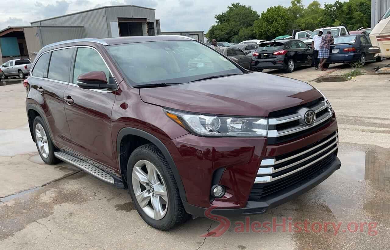 5TDYZRFH7KS343253 2019 TOYOTA HIGHLANDER