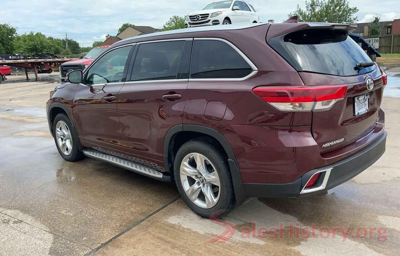 5TDYZRFH7KS343253 2019 TOYOTA HIGHLANDER