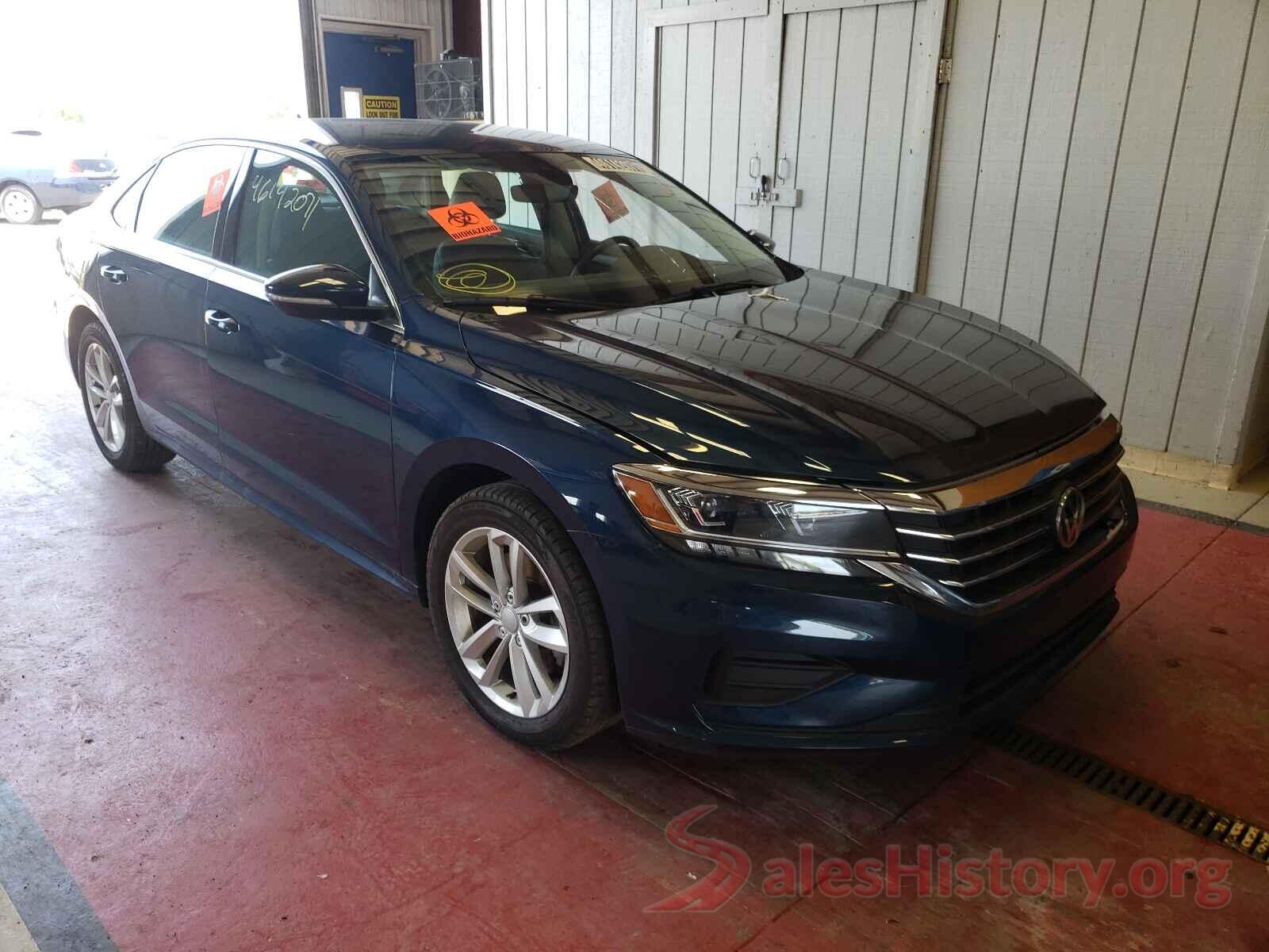 1VWSA7A37LC011309 2020 VOLKSWAGEN PASSAT