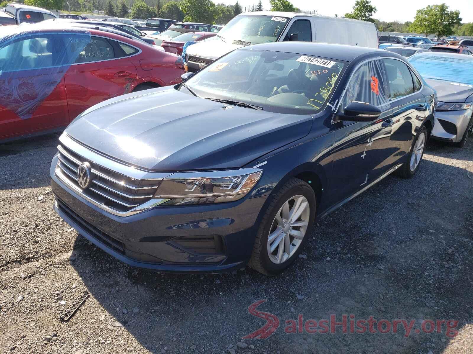 1VWSA7A37LC011309 2020 VOLKSWAGEN PASSAT