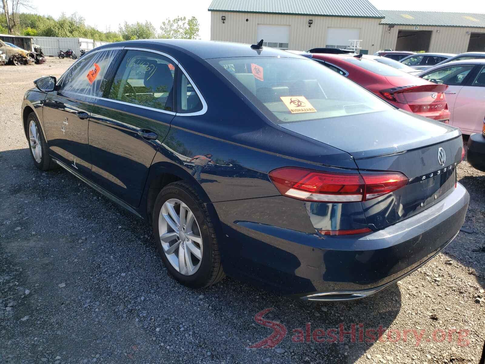 1VWSA7A37LC011309 2020 VOLKSWAGEN PASSAT