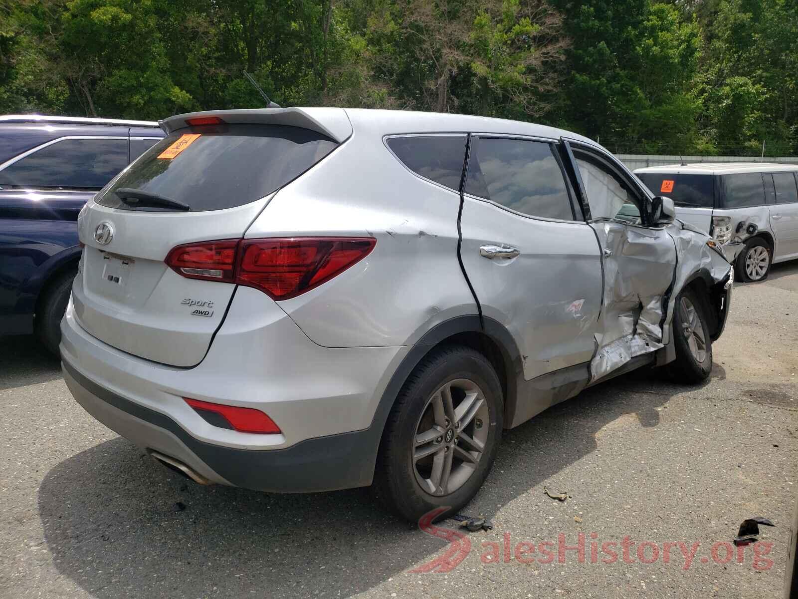 5XYZTDLBXJG545993 2018 HYUNDAI SANTA FE