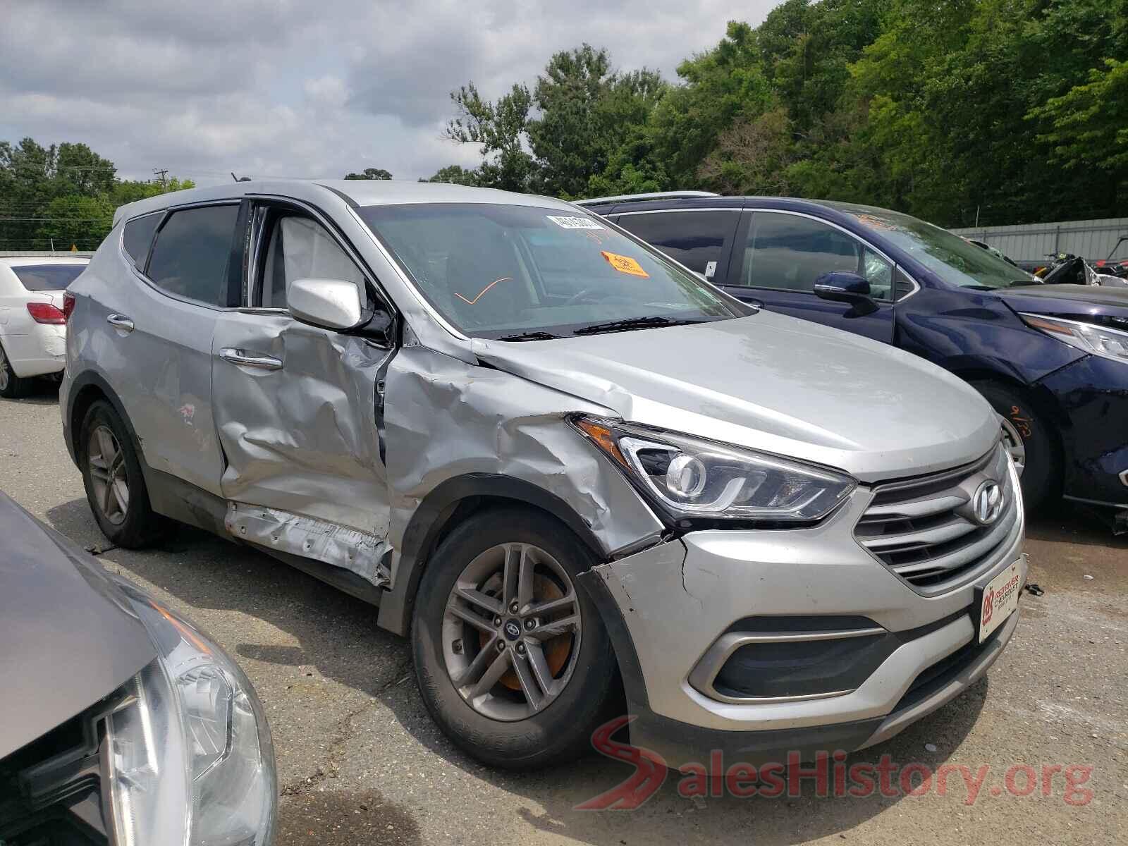 5XYZTDLBXJG545993 2018 HYUNDAI SANTA FE