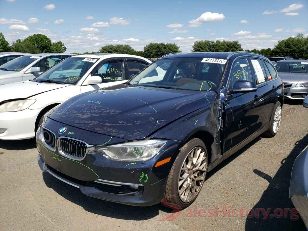 WBA3K5C56EKT33579 2014 BMW 3 SERIES