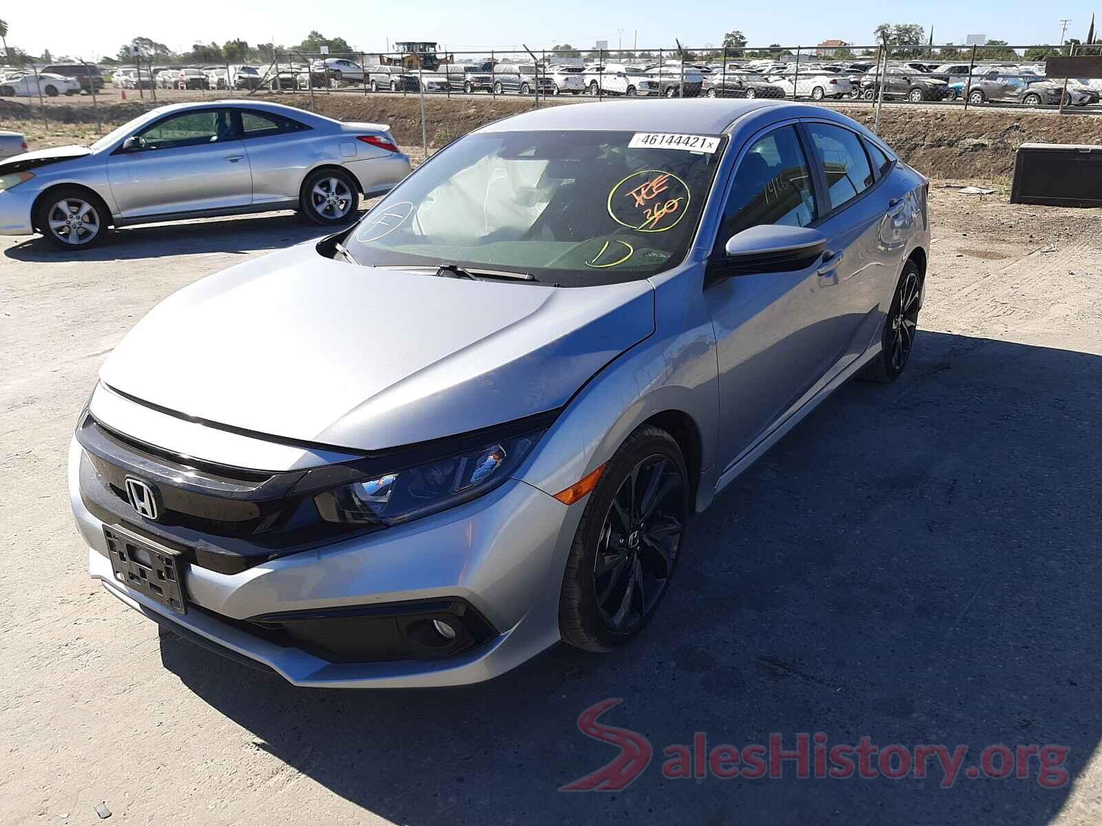 19XFC2F88KE213363 2019 HONDA CIVIC