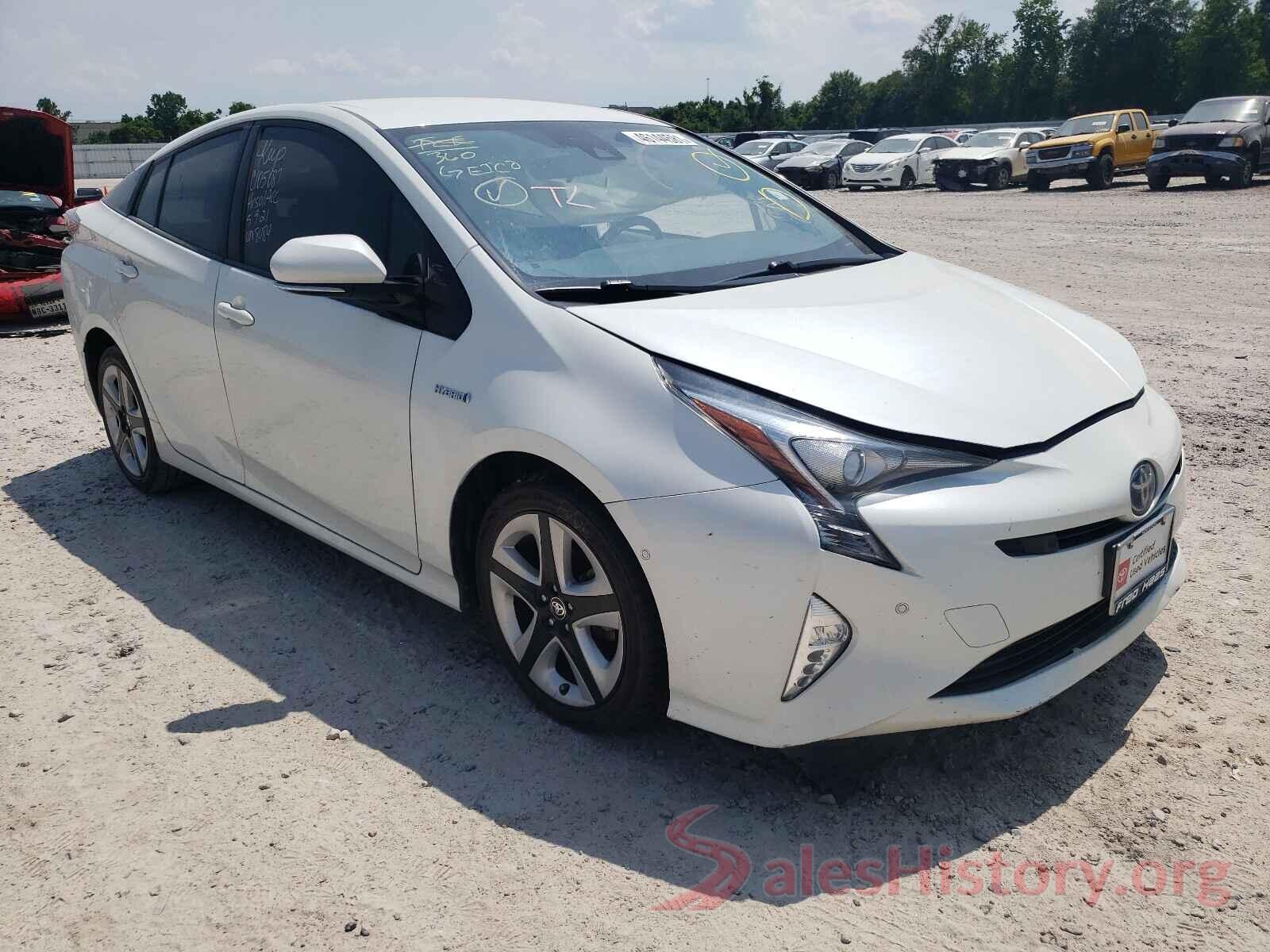 JTDKARFU6J3058084 2018 TOYOTA PRIUS