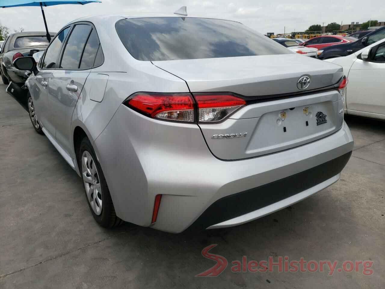 JTDEPRAE0LJ003284 2020 TOYOTA COROLLA