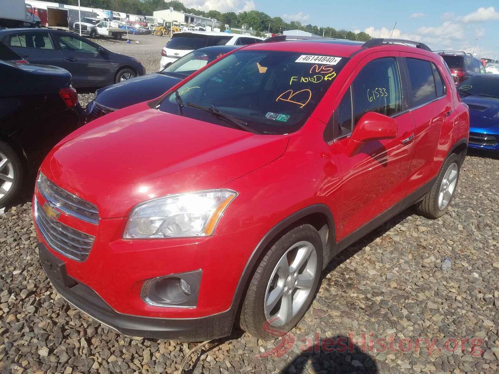 KL7CJRSB1GB645300 2016 CHEVROLET TRAX