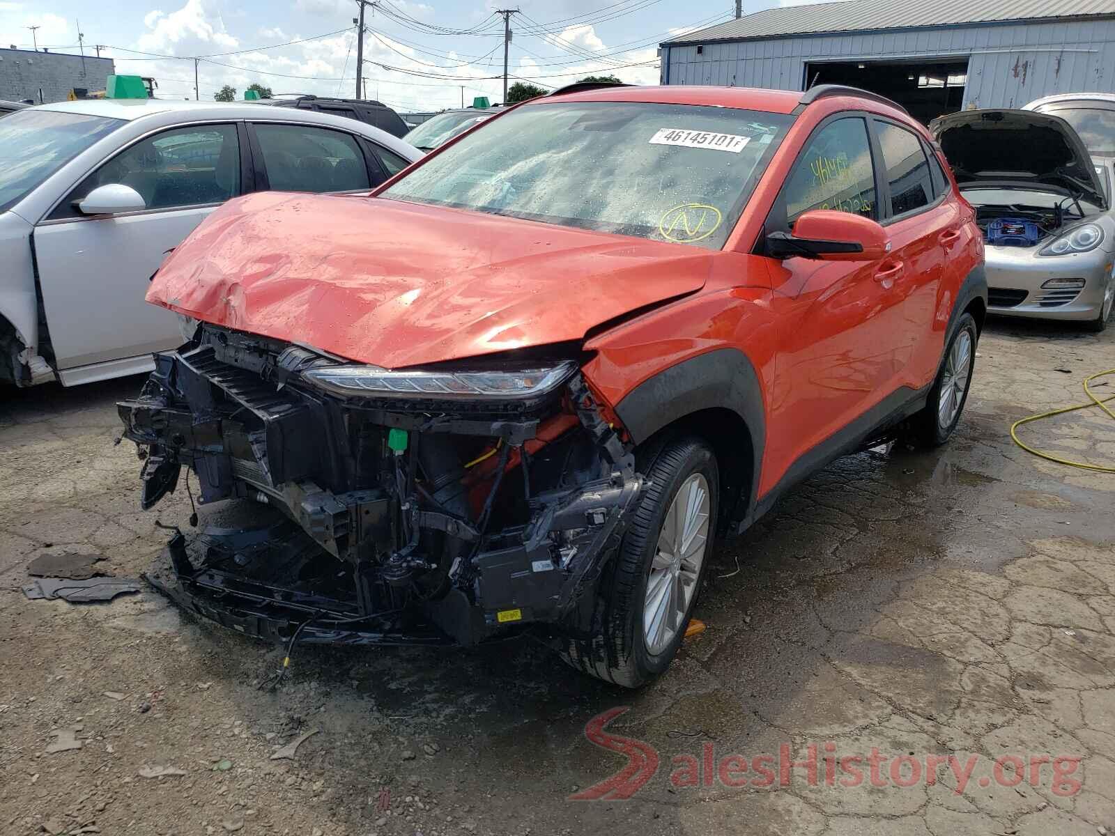 KM8K22AA4KU206032 2019 HYUNDAI KONA