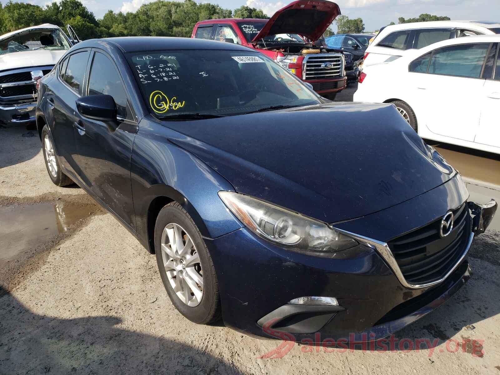 JM1BM1U77G1303453 2016 MAZDA 3