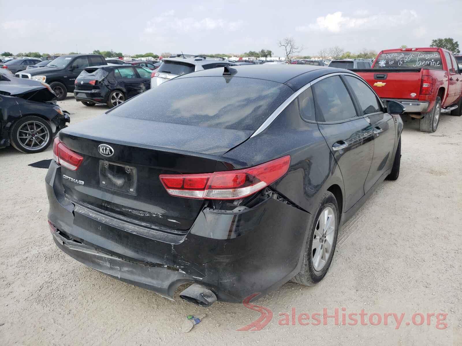 5XXGT4L3XGG022292 2016 KIA OPTIMA