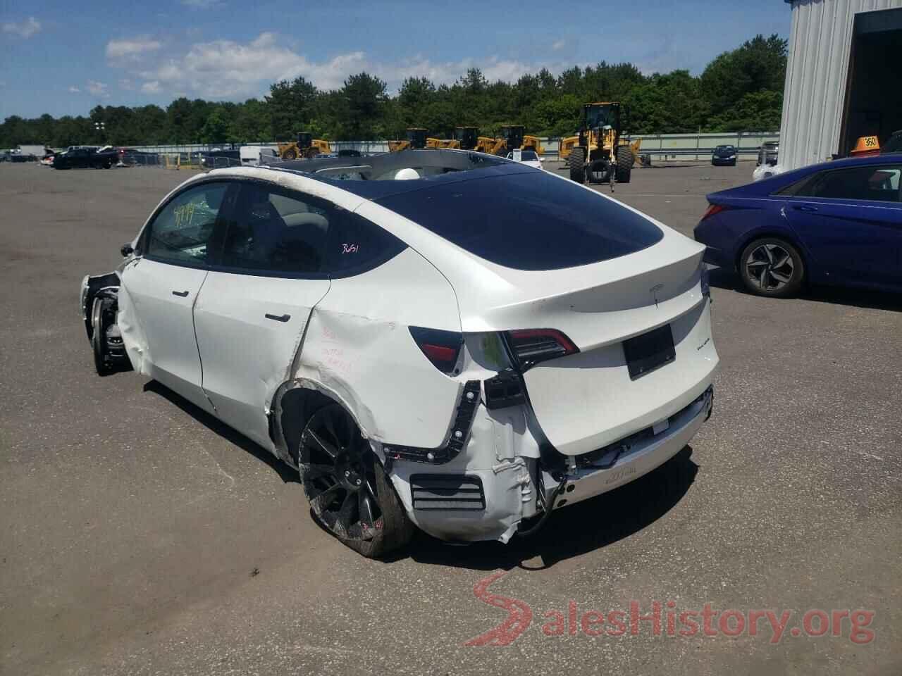 5YJYGDEEXMF068033 2021 TESLA MODEL Y