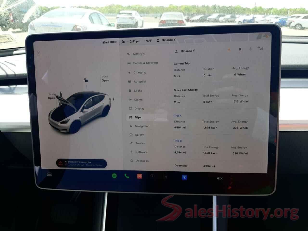 5YJYGDEEXMF068033 2021 TESLA MODEL Y