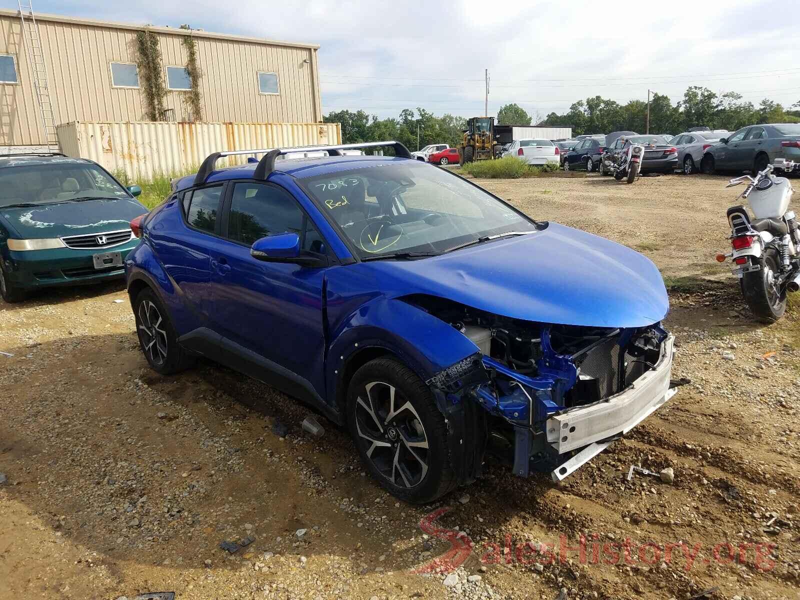 NMTKHMBX7JR023274 2018 TOYOTA C-HR