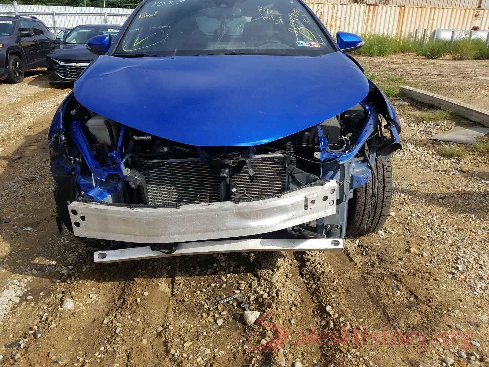 NMTKHMBX7JR023274 2018 TOYOTA C-HR