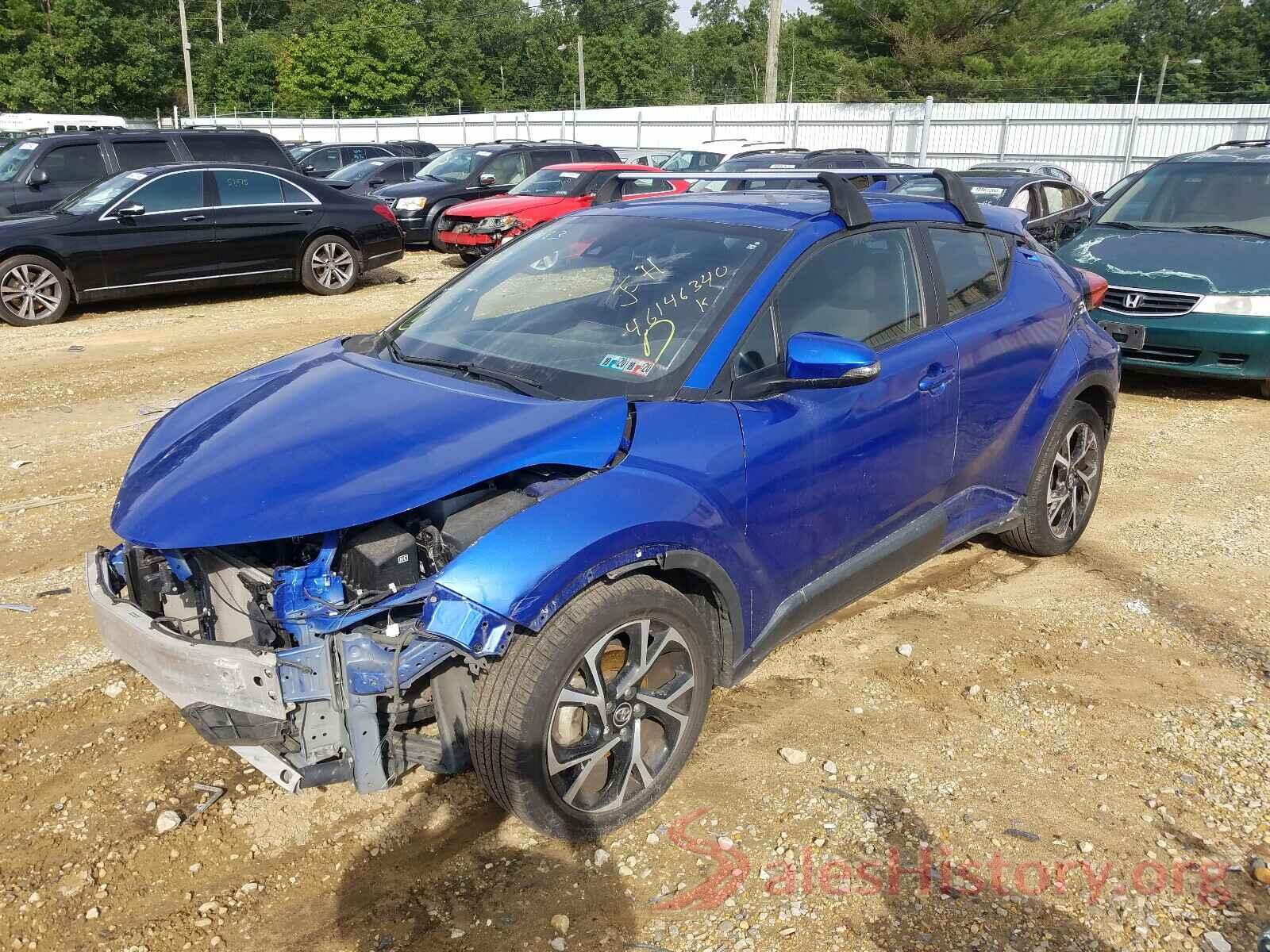 NMTKHMBX7JR023274 2018 TOYOTA C-HR