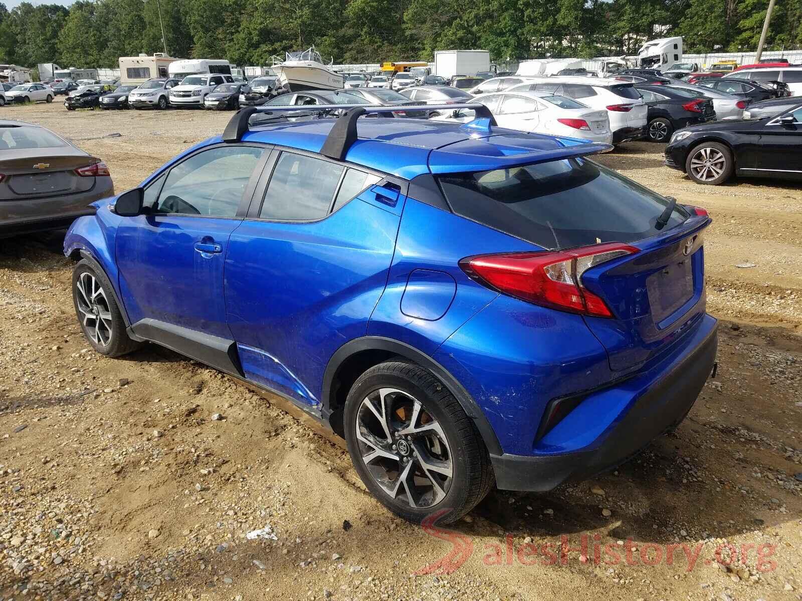 NMTKHMBX7JR023274 2018 TOYOTA C-HR