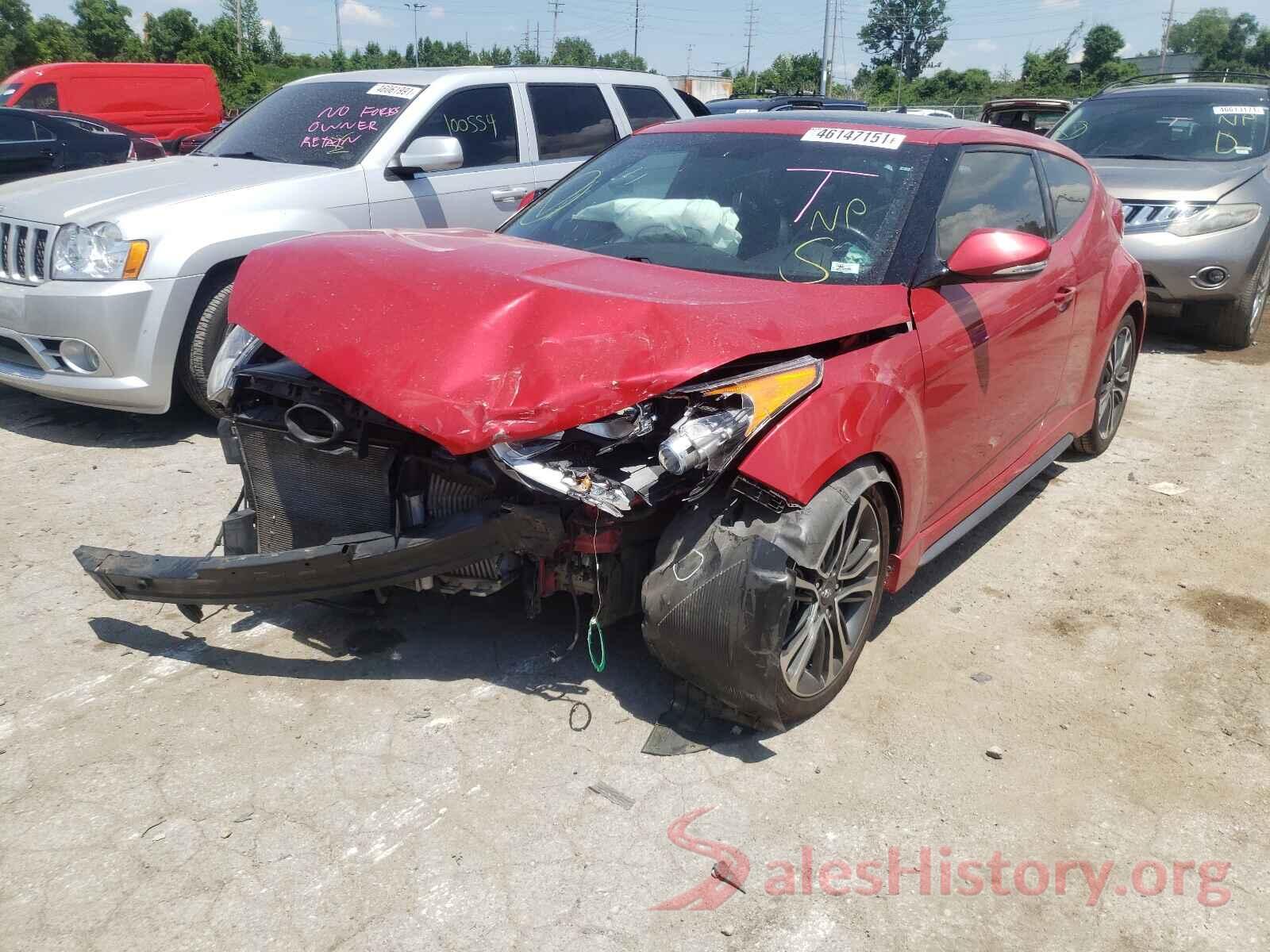 KMHTC6AE6GU261245 2016 HYUNDAI VELOSTER