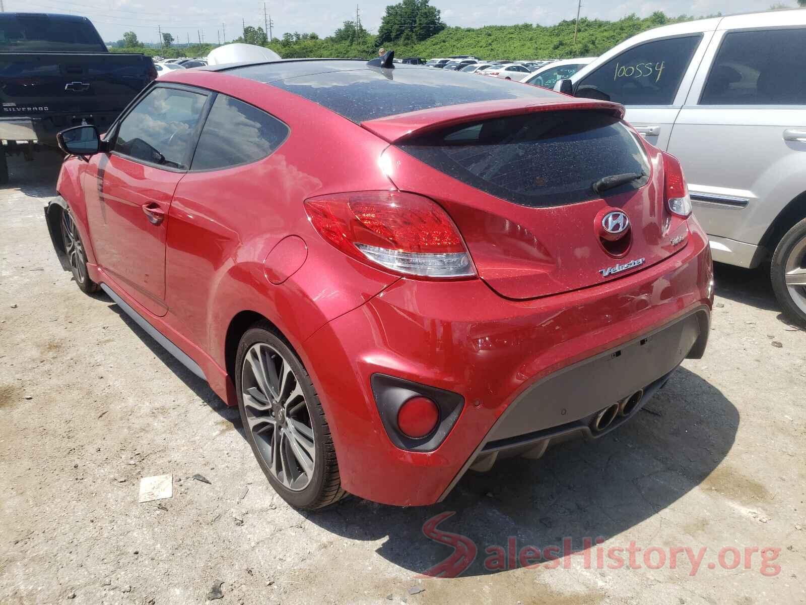 KMHTC6AE6GU261245 2016 HYUNDAI VELOSTER