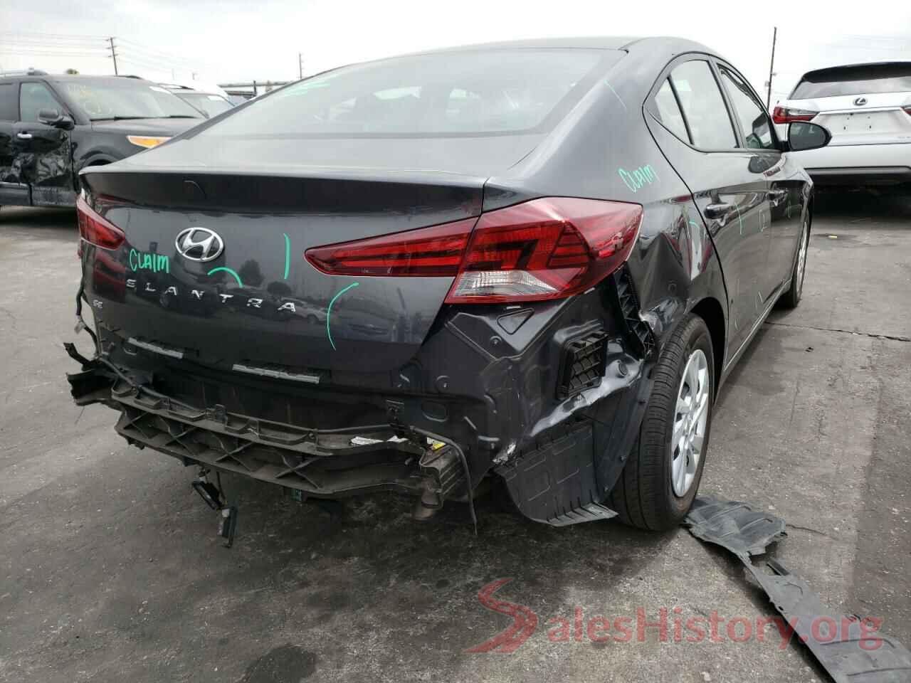 5NPD74LFXLH611858 2020 HYUNDAI ELANTRA