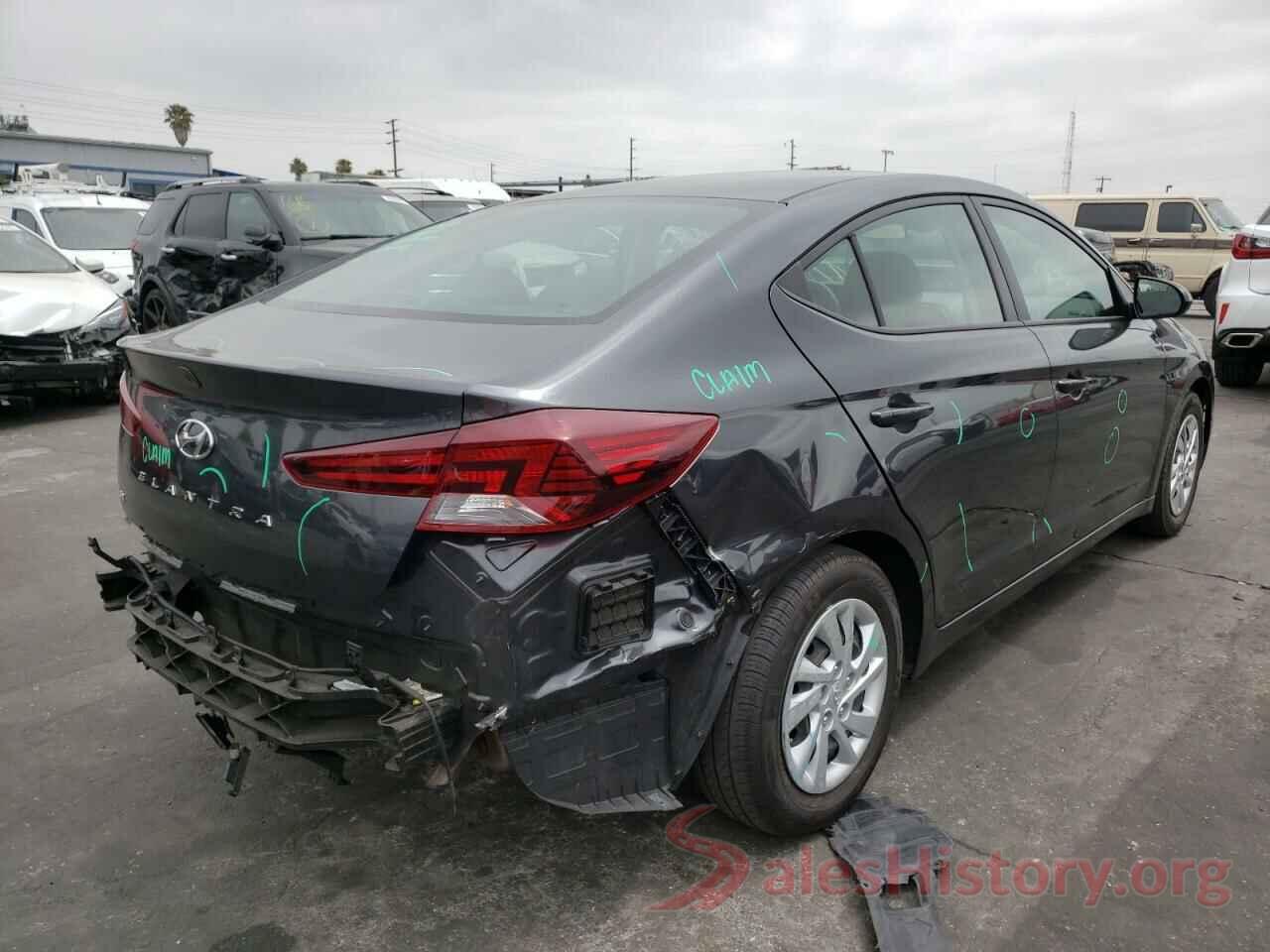 5NPD74LFXLH611858 2020 HYUNDAI ELANTRA