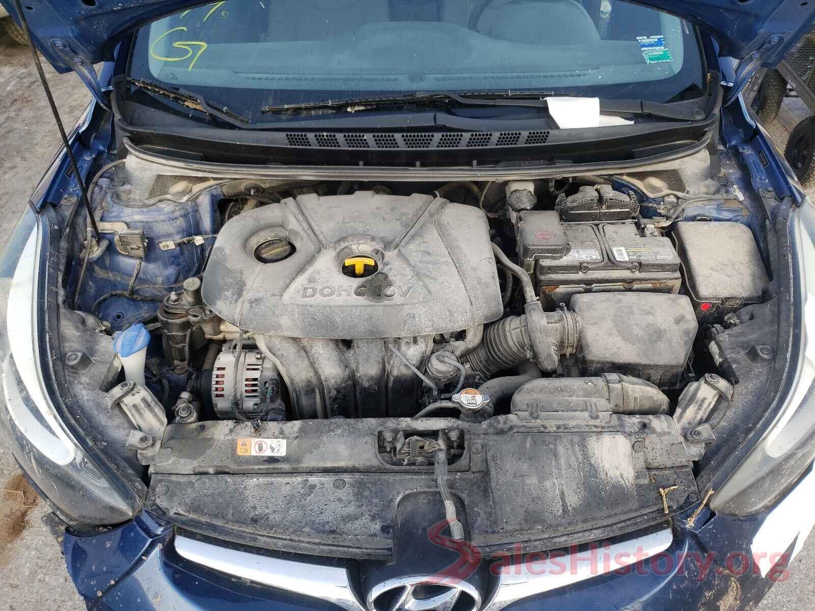 5NPDH4AE0GH672861 2016 HYUNDAI ELANTRA