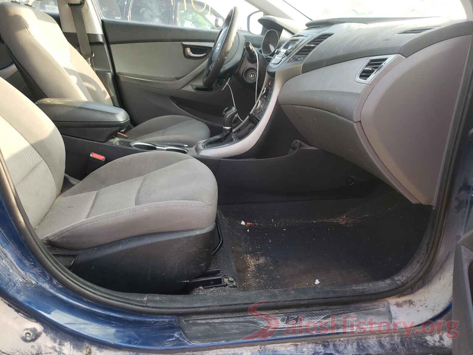 5NPDH4AE0GH672861 2016 HYUNDAI ELANTRA