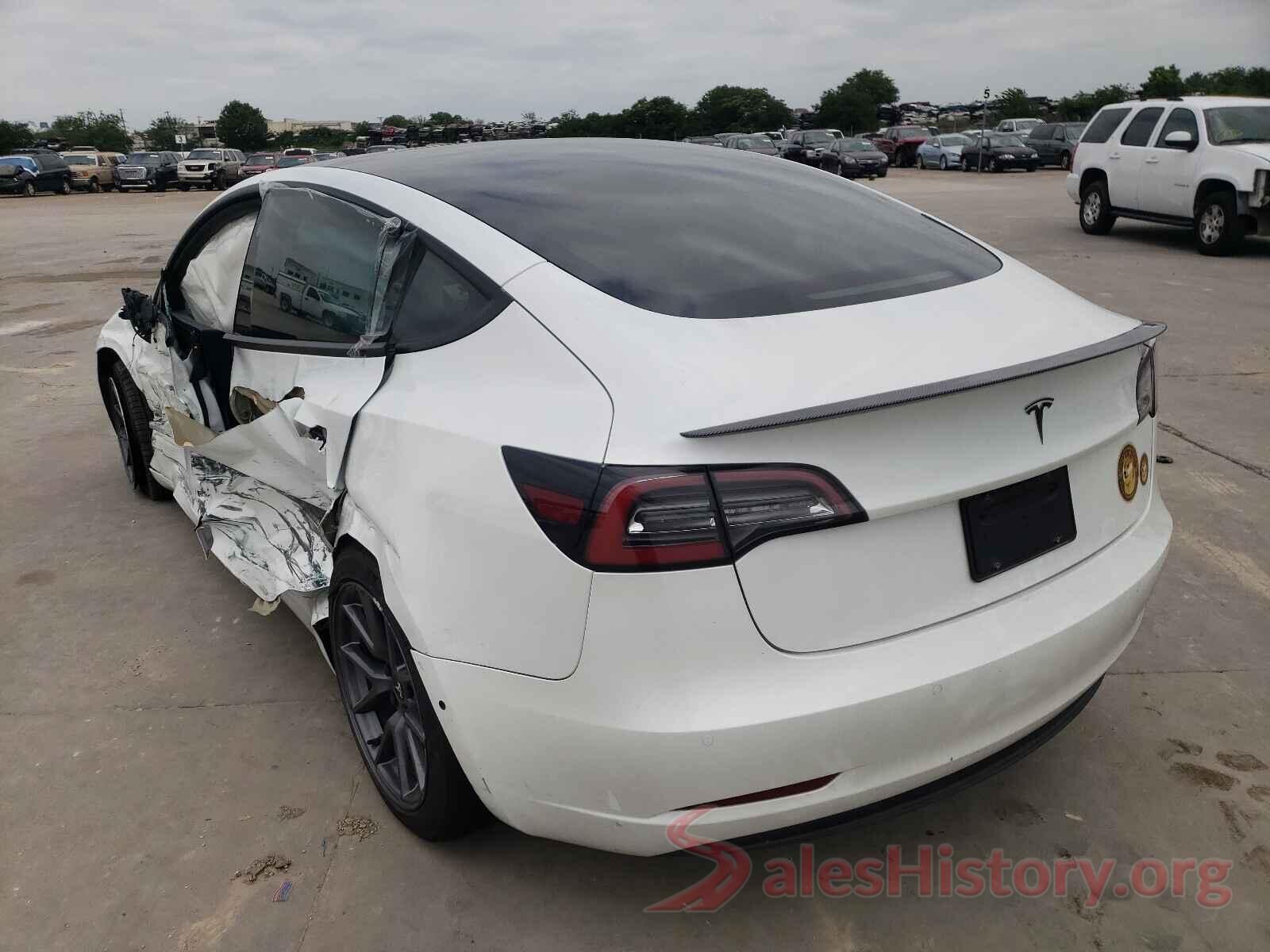 5YJ3E1EA0MF921096 2021 TESLA MODEL 3