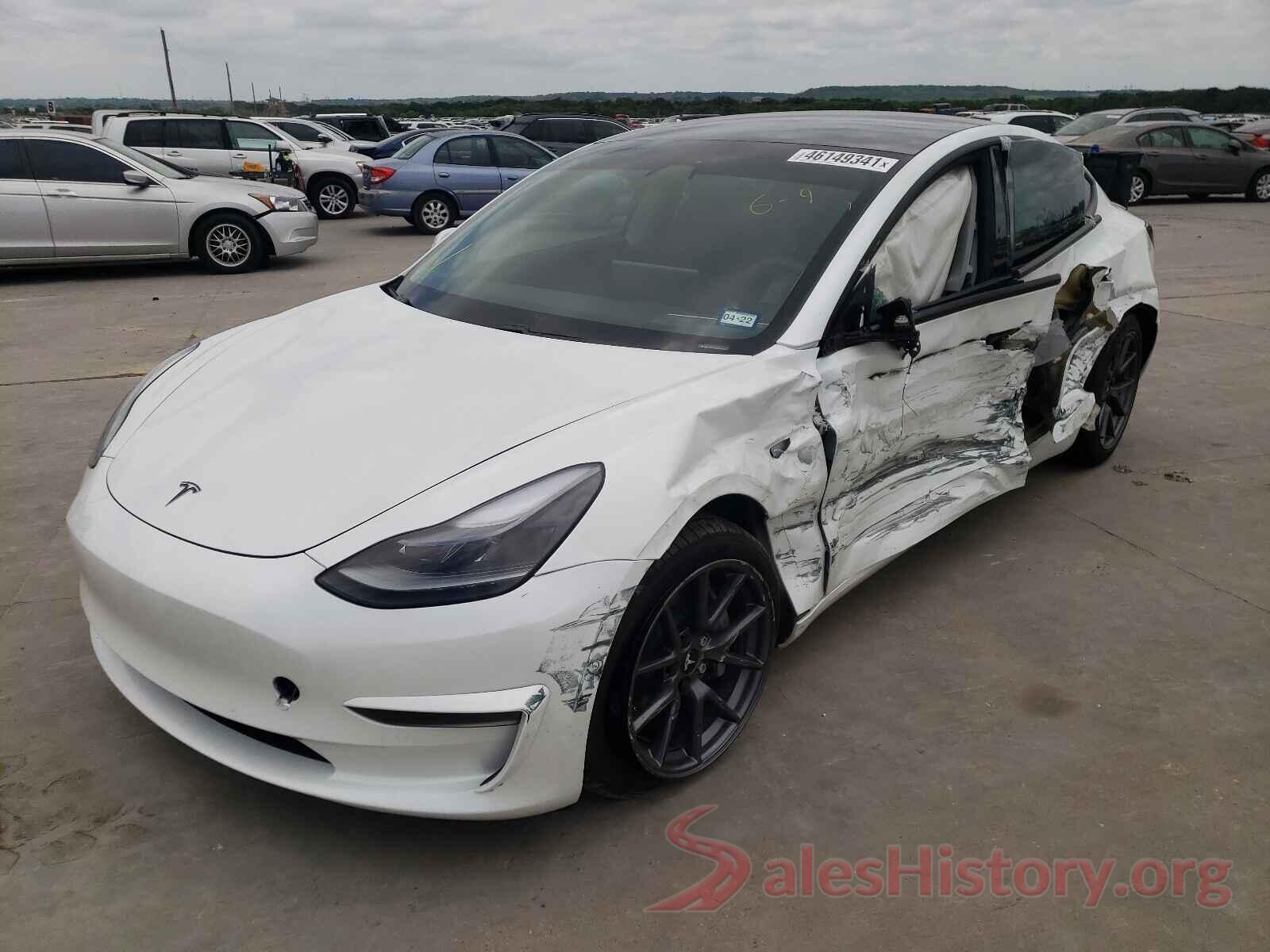 5YJ3E1EA0MF921096 2021 TESLA MODEL 3