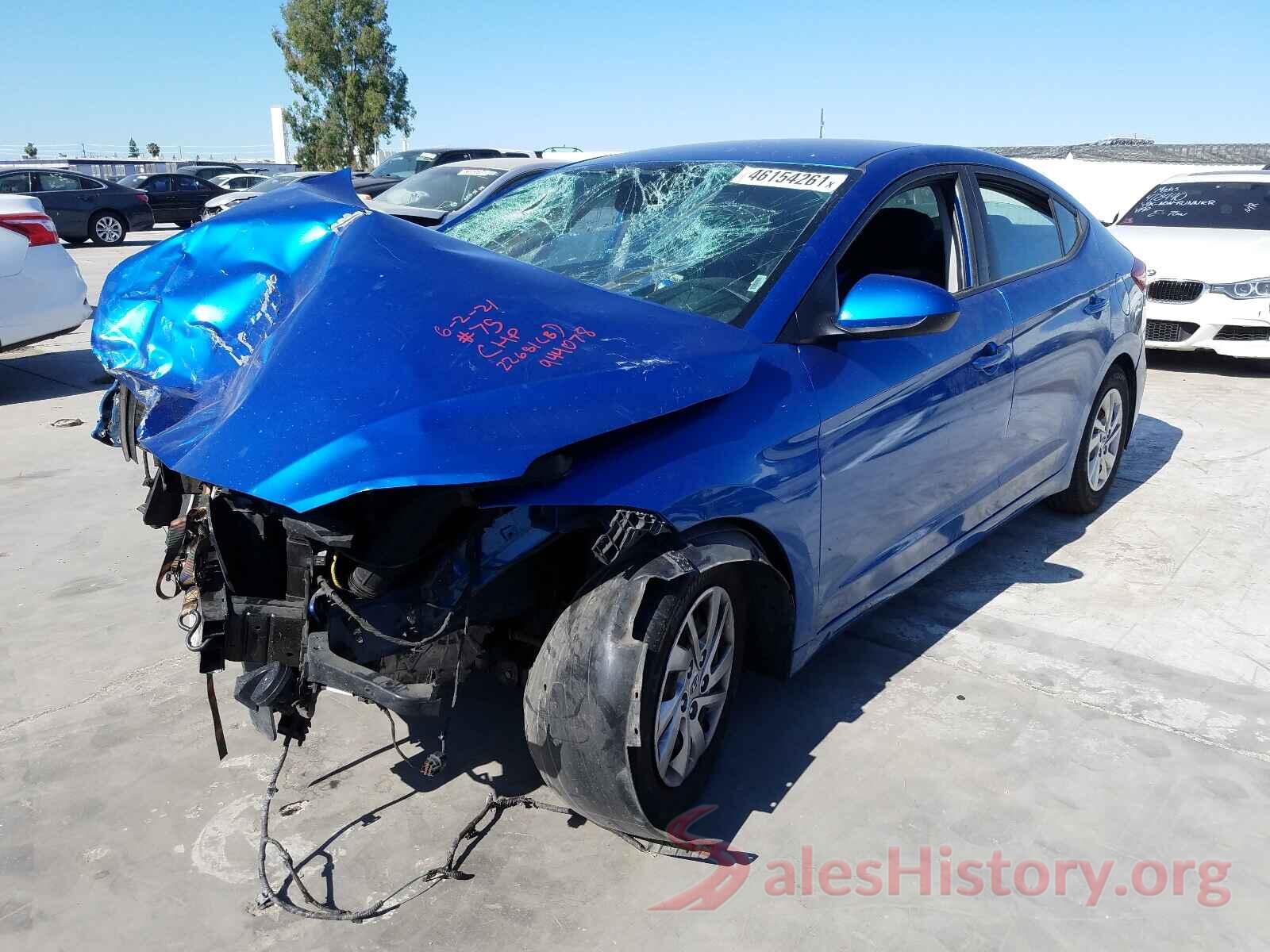 5NPD74LF3HH164359 2017 HYUNDAI ELANTRA