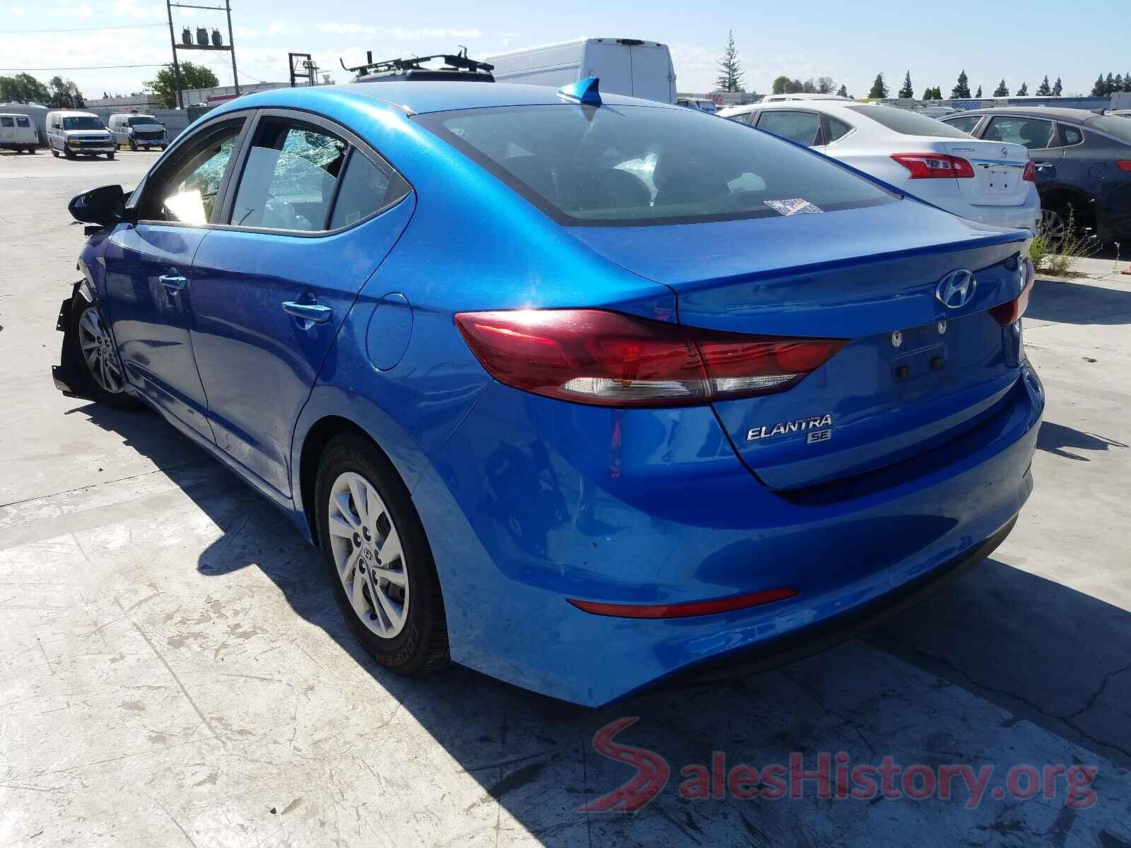 5NPD74LF3HH164359 2017 HYUNDAI ELANTRA