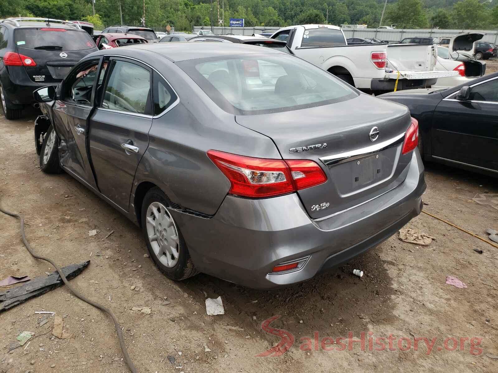 3N1AB7AP4HY364106 2017 NISSAN SENTRA