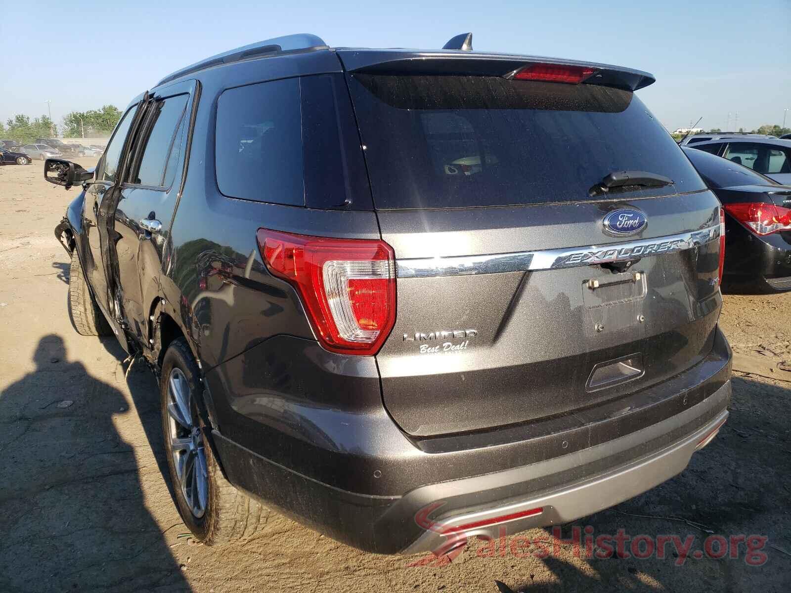 1FM5K8F87HGA43955 2017 FORD EXPLORER