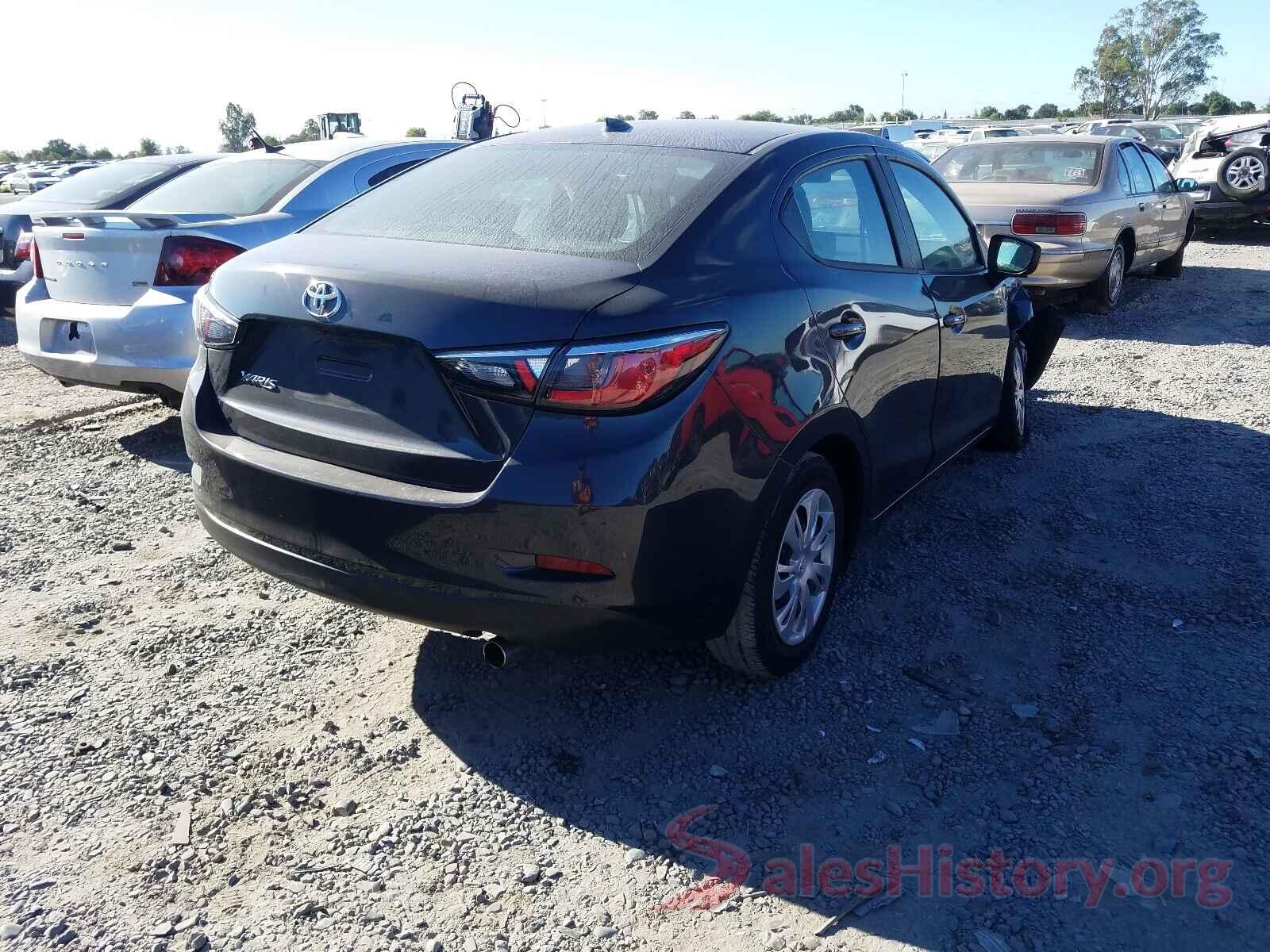 3MYDLBYV3KY524533 2019 TOYOTA YARIS