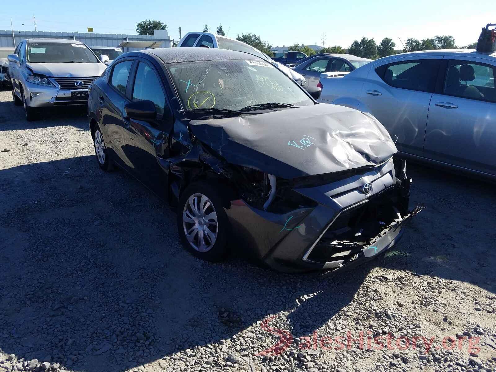 3MYDLBYV3KY524533 2019 TOYOTA YARIS