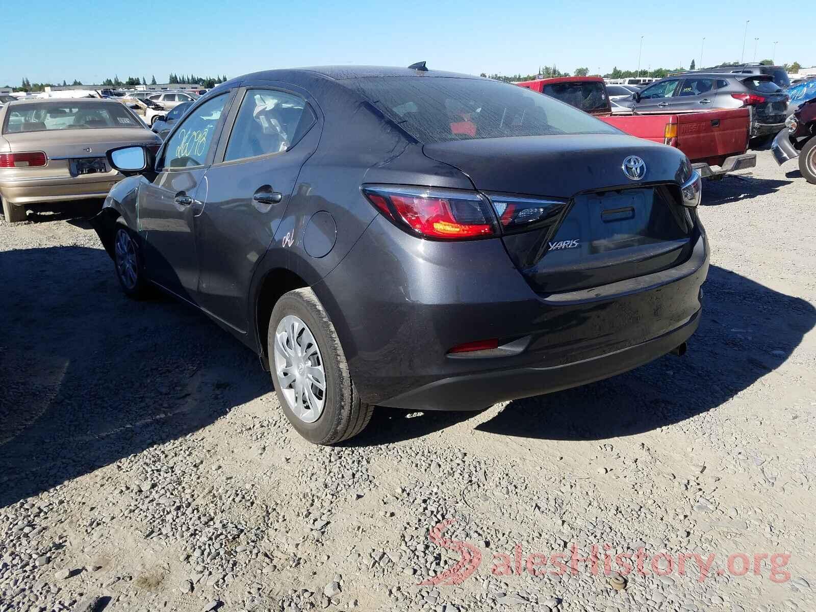 3MYDLBYV3KY524533 2019 TOYOTA YARIS